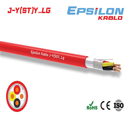 Yangın Alarm Kabloları 2 x 2 x 0,80 + 0,50 mm