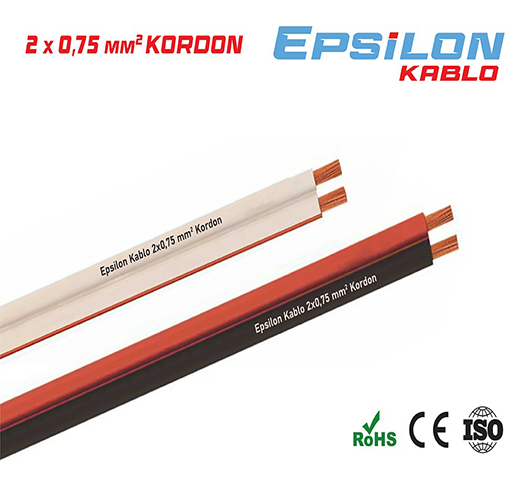 HOPARLÖR KABLOLARI 2 x 0,75 mm²